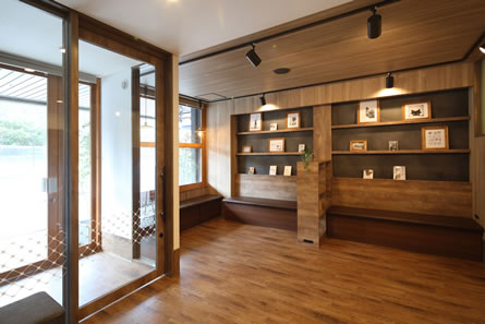 さとこ犬猫クリニック室内の様子